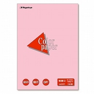 長門屋商店 Color Paper A4 特厚口 桃 ナ-3421V 100枚/冊（ご注文単位1冊）【直送品】