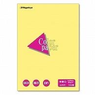 長門屋商店 Color Paper A4 中厚口 クリーム ナ-3203 100枚/冊（ご注文単位1冊）【直送品】