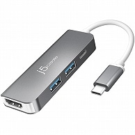 j5 Create USB-C to HDMI&PD 5in1マルチアダプター JCD371 1個（ご注文単位1個）【直送品】