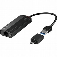 バッファロー 2.5GbE対応 USB LANアダプター TypeAtoC変換コネクタ付属 LUA-U3-A2G/C 1個（ご注文単位1個）【直送品】