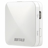 バッファロー AirStation 無線LAN親機 11ac/n/a/g/b 433＋150Mbps ホワイト WMR-433W2-WH 1台（ご注文単位1台）【直送品】