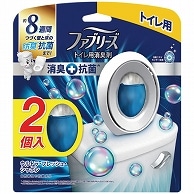 P&G ファブリーズW消臭 トイレ用消臭剤＋抗菌 ウルトラ・フレッシュ・シャボン 6.3ml 2個/箱（ご注文単位1箱）【直送品】