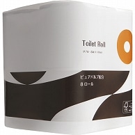 TANOSEE トイレットペーパー パルプブレンド ダブル 芯あり 40m 96ロール/箱（ご注文単位1箱）【直送品】