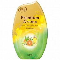 エステー お部屋の消臭力 Premium Aroma スイートオレンジ&ベルガモット 400ml 1個（ご注文単位1個）【直送品】