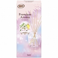 エステー 玄関・リビング用 消臭力 Premium Aroma Stick リリー&ジャスミン 本体 50ml 1個（ご注文単位1個）【直送品】