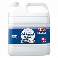 ライオン CHARMY Magica 除菌プラス プロフェッショナル 無香料 業務用 3.8L 1本（ご注文単位1本）【直送品】