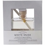 >三和トレーディング Re：White ファイバー&アルコールフリーディフューザー ホワイトムスク 100ml 1個（ご注文単位1個）【直送品】