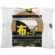 スリオンテック 布テープ No.343720 38mm×25m No.343720-38x25 30巻/セット（ご注文単位1セット）【直送品】