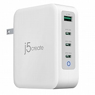 j5 Create PD130W対応 GaN USB4ポート急速充電器 JUP43130 1個（ご注文単位1個）【直送品】