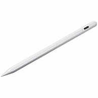 サンワサプライ Apple iPad専用充電式極細タッチペン ホワイト PDA-PEN56W 1本（ご注文単位1本）【直送品】