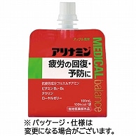 アリナミン製薬 アリナミン メディカルバランス アップル風味 100ml パウチ 36パック/箱（ご注文単位1箱）【直送品】