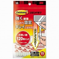 3M コマンドタブ お買い得パック SS 12×30mm 白 CMR1-120 120枚/袋（ご注文単位1袋）【直送品】