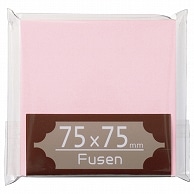 TANOSEE ふせん 75×75mm 桃 1冊（ご注文単位1冊）【直送品】