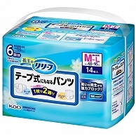 花王 リリーフ テープ式にもなるパンツ M-L 14枚 4個/袋（ご注文単位1袋）【直送品】