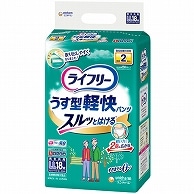 ユニ・チャーム ライフリー うす型軽快パンツ LL 18枚 4個/袋（ご注文単位1袋）【直送品】