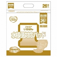 >カミ商事 エルモア いちばん 水様便対応パッド 男女共用 病院・施設用 26枚/袋（ご注文単位1袋）【直送品】