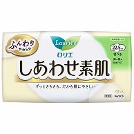 花王 ロリエ しあわせ素肌 ふんわりタイプ 多い昼用22.5cm 羽つき 20個/袋（ご注文単位1袋）【直送品】