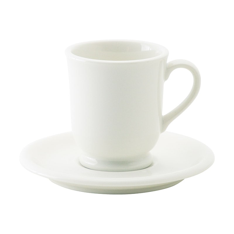 山万 ボーンセラム　Ｍ型高台コーヒーカップ 1個（ご注文単位1個）【直送品】