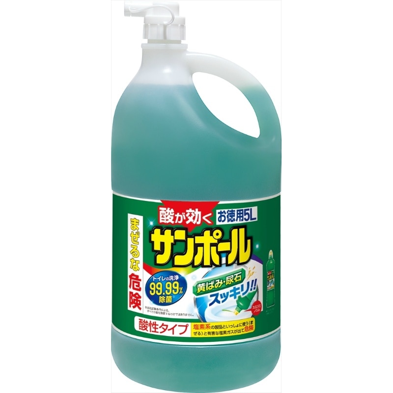 大日本除虫菊　サンポールV　5L 1個（ご注文単位1個）【直送品】