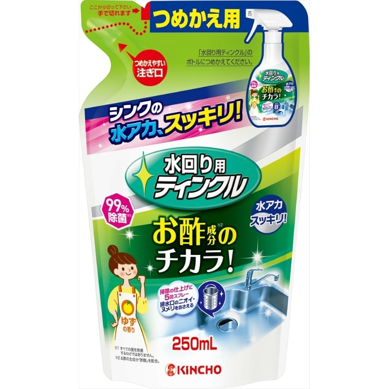 大日本除虫菊　水回り用ティンクル防臭プラスVつめかえ用250ML 1個（ご注文単位1個）【直送品】