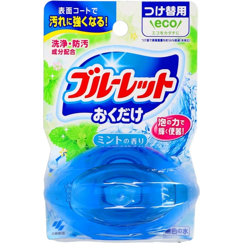 小林製薬　液体ブルーレットおくだけつけ替用　ミントの香り70ML 1個（ご注文単位1個）【直送品】