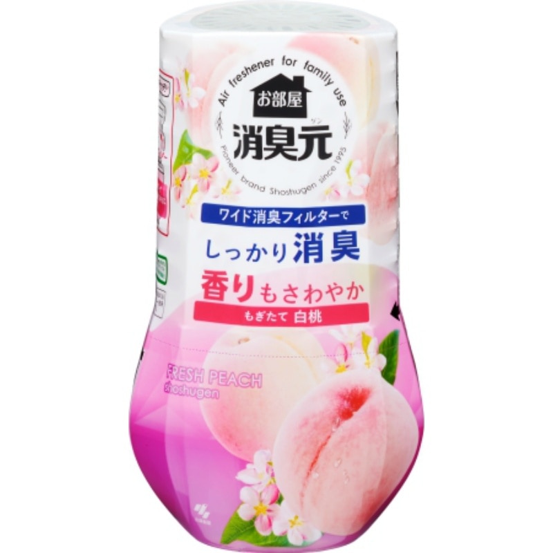 小林製薬　お部屋の消臭元　白桃400ML 1個（ご注文単位1個）【直送品】