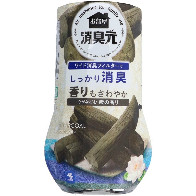 小林製薬　お部屋の消臭元　炭の香り400ML 1個（ご注文単位1個）【直送品】