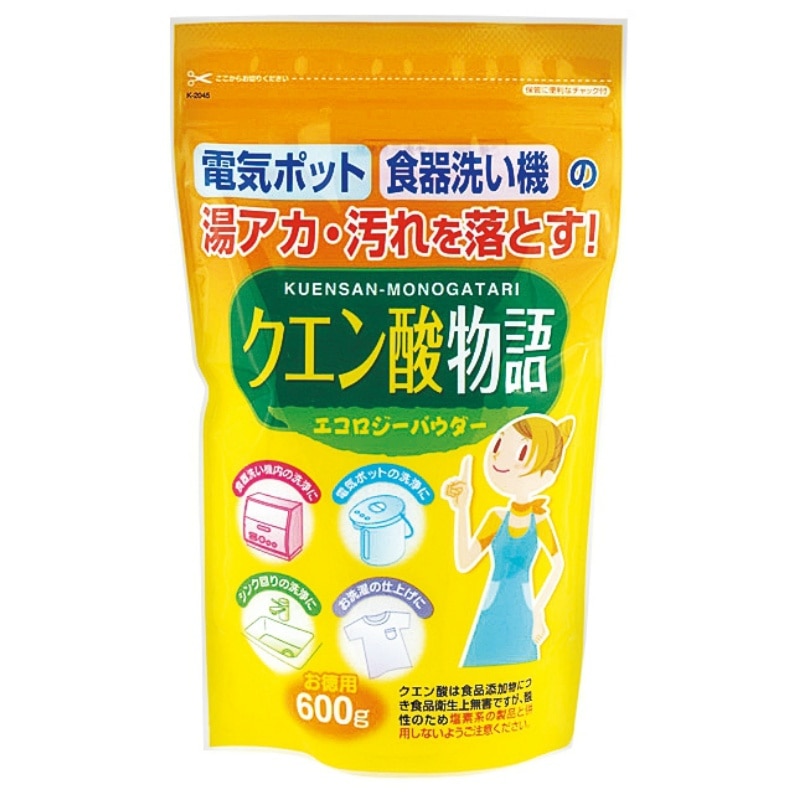 小久保工業所　クエン酸物語　600G 1個（ご注文単位1個）【直送品】