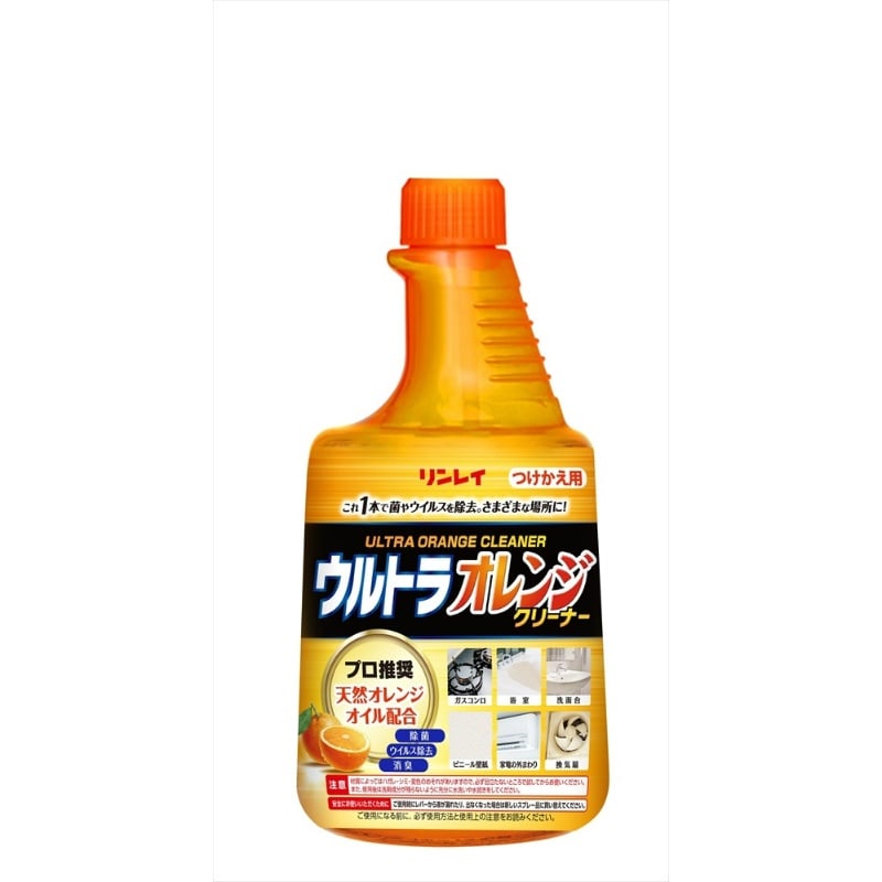 リンレイ　ウルトラオレンジクリーナー　付替　700ML 1個（ご注文単位1個）【直送品】