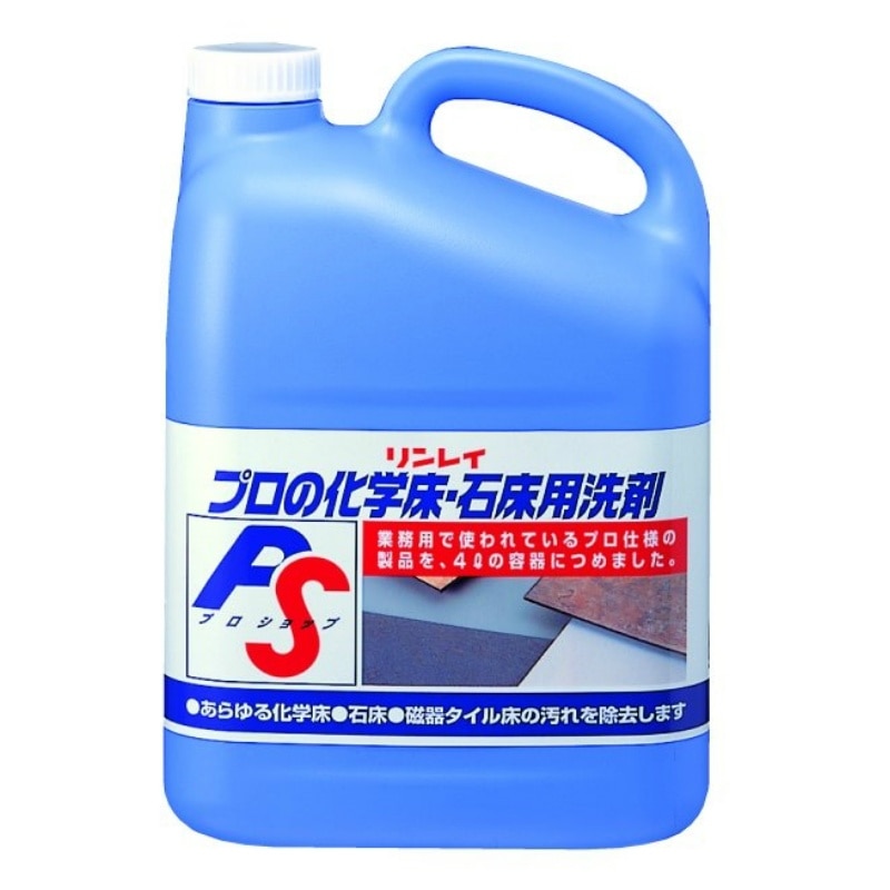 リンレイ　プロの化学　床・石床用洗剤　4L 1個（ご注文単位1個）【直送品】