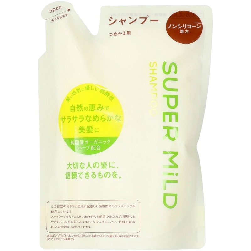 ファイントゥデイ　スーパーマイルドシャンプー替400ML 1個（ご注文単位1個）【直送品】