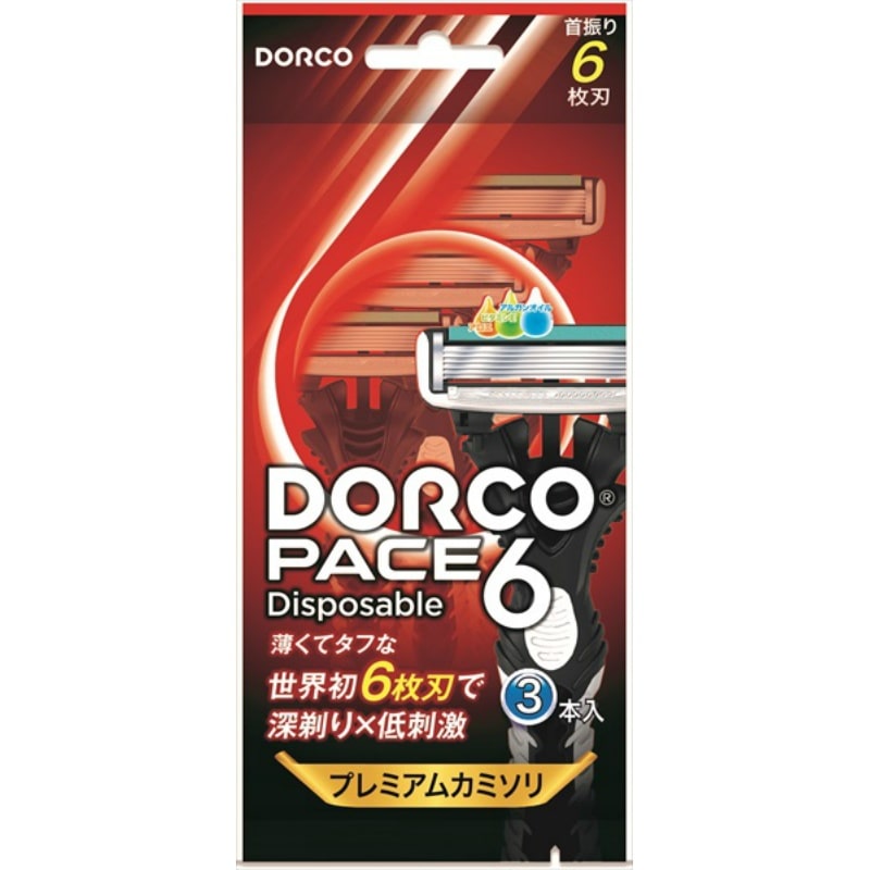 ドルコ　PACE6ディスポ3本入 1パック（ご注文単位1パック）【直送品】