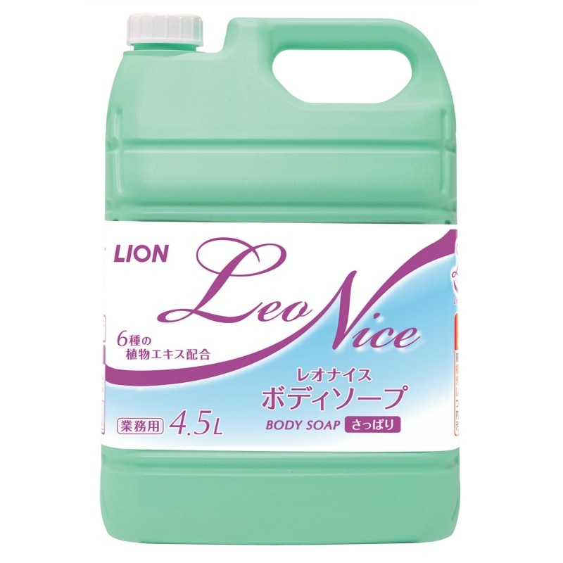 ライオンハイジーン　レオナイスさつぱりボデイソープ4.5L 1個（ご注文単位1個）【直送品】