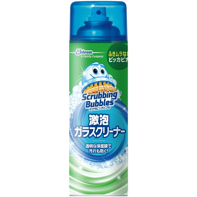 ジョンソン　スクラビングバブル激泡ガラスクリーナー480ML 1個（ご注文単位1個）【直送品】