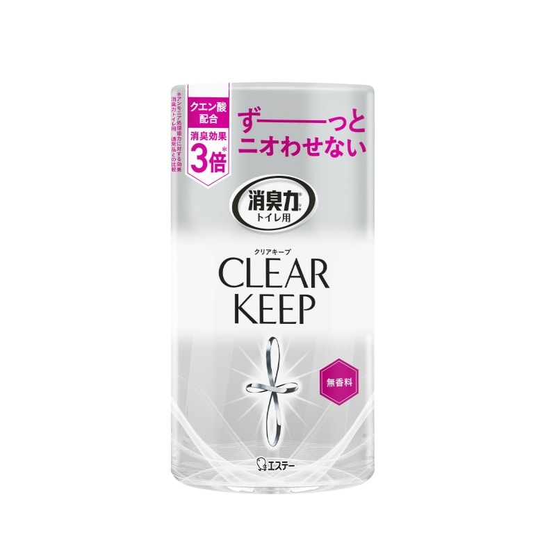 エステー　トイレの消臭力CLEARKEEP無香料　400ML 1個（ご注文単位1個）【直送品】