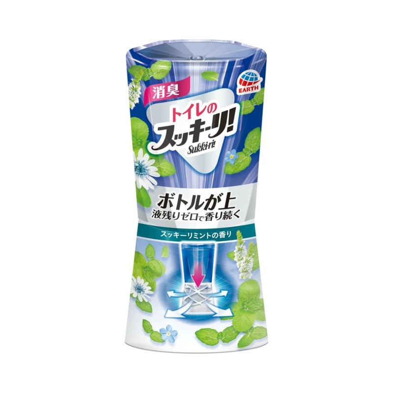 >アース製薬　トイレのスッキーリ！スッキーリミントの香り400ML 1個（ご注文単位1個）【直送品】