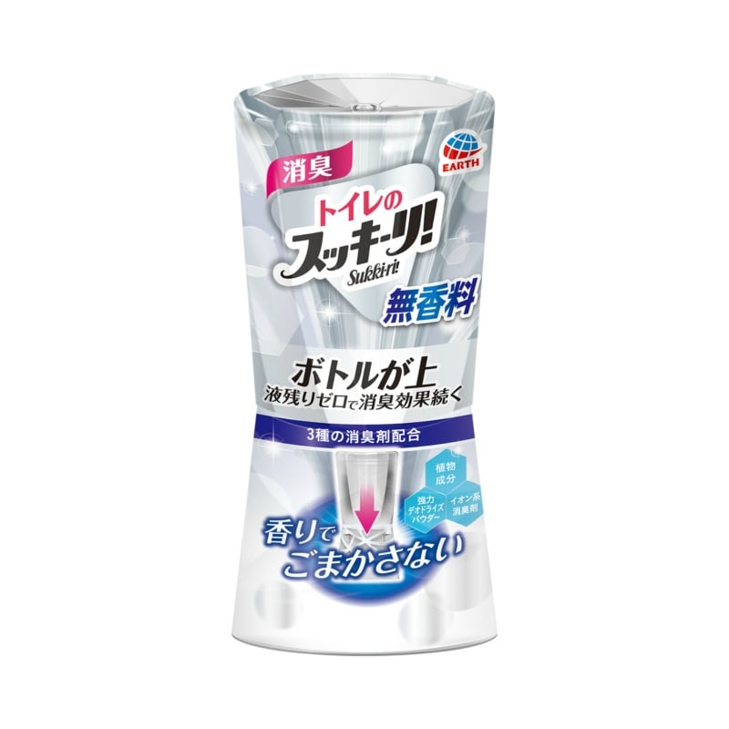 アース製薬　トイレのスッキーリ！無香料400ML 1個（ご注文単位1個）【直送品】