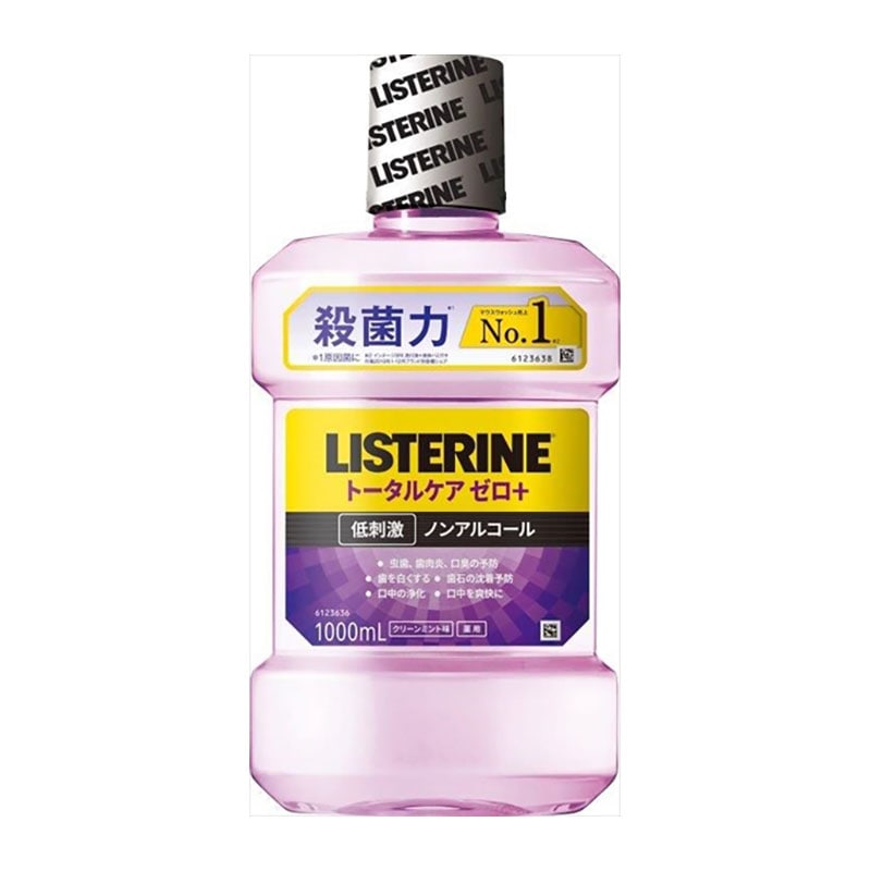 JNTLコンシューマーヘルス　薬用リステリン　トータルケアゼロプラス　1000ML 1個（ご注文単位1個）【直送品】