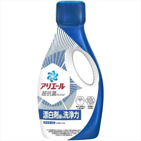 P＆Gジャパン　アリエールジェル　本体　720G 1個（ご注文単位1個）【直送品】