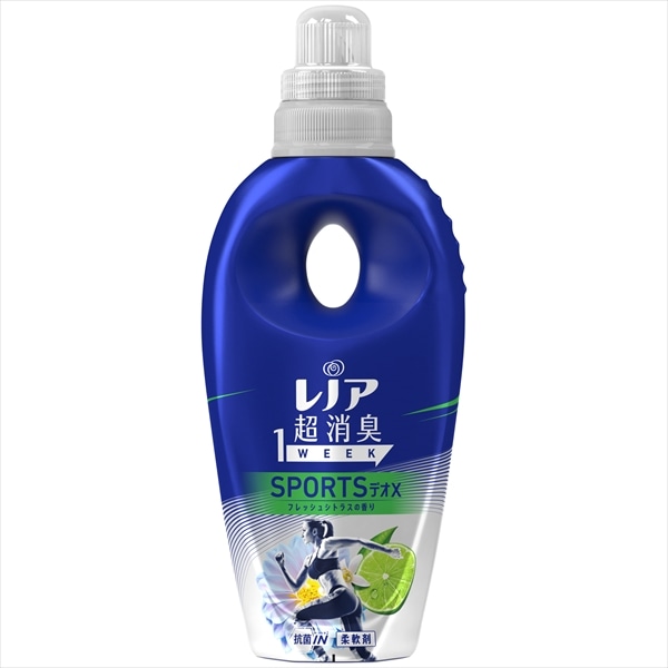 P＆Gジャパン　レノア超消臭1weekSPORTS　フレッシュシトラスの香り　本体　530ML 1個（ご注文単位1個）【直送品】