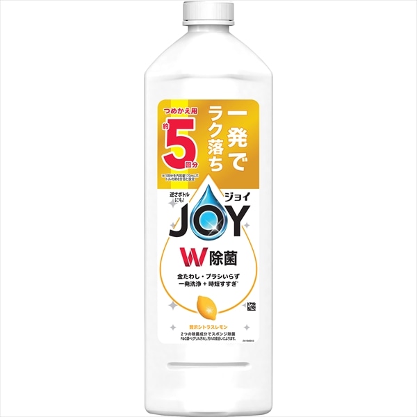 P＆Gジャパン　除菌ジョイコンパクト　スパークリングレモンの香り　特大　670ML 1個（ご注文単位1個）【直送品】