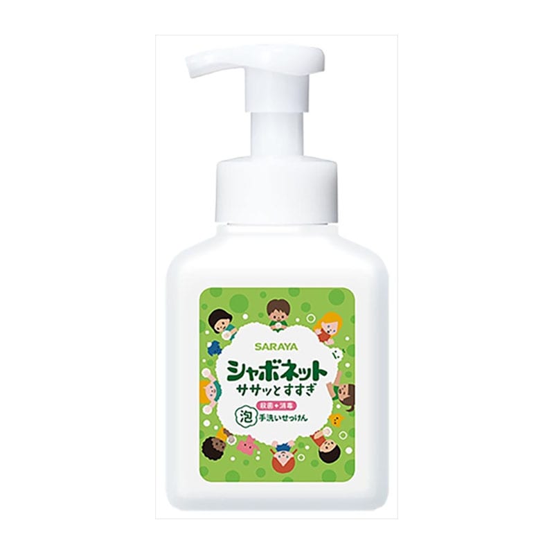 サラヤ　シャボネット　ササッとすすぎ　本体　500ML 1個（ご注文単位1個）【直送品】