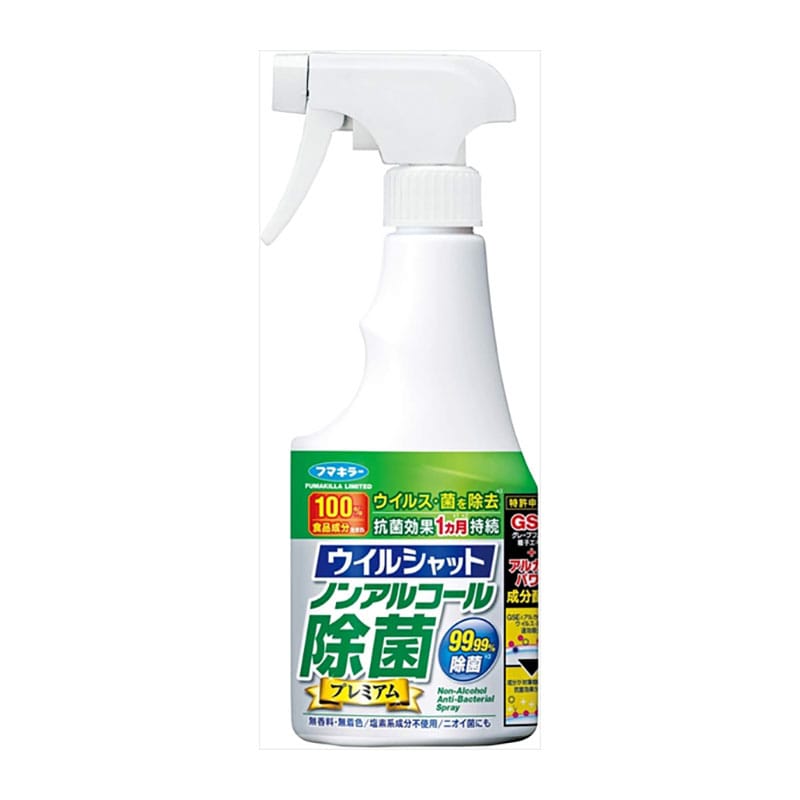 フマキラー　ウイルシャット　ノンアルコ-ル除菌プレミアム　250ML 1個（ご注文単位1個）【直送品】