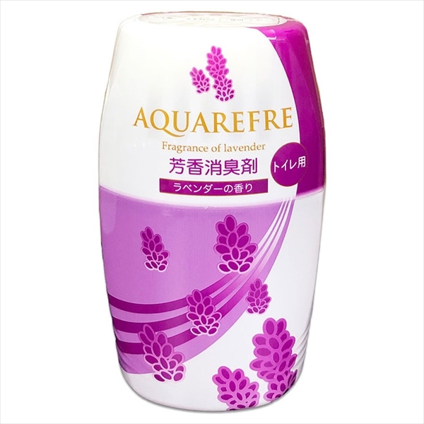 >ライオンケミカル　アクアリフレ　トイレ用芳香消臭剤　ラベンダー　400ML 1個（ご注文単位1個）【直送品】