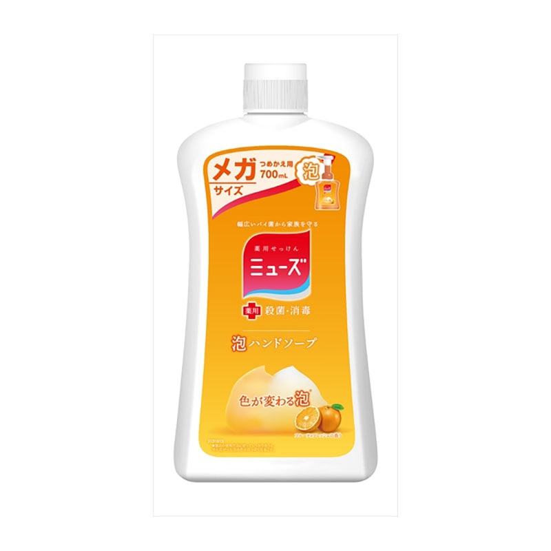 レキットベンキーザー・ジャパン　泡ミューズ　フルーティフレッシュ　メガサイズ　詰替　700ML 1個（ご注文単位1個）【直送品】