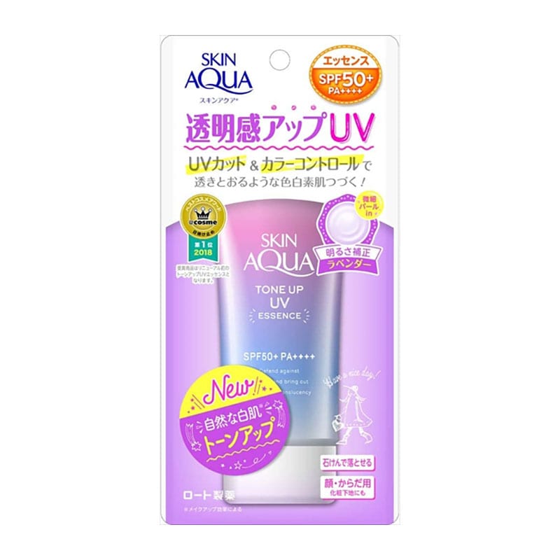 ロート製薬　スキンアクア　トーンアップ　UVエッセンス　80G 1個（ご注文単位1個）【直送品】