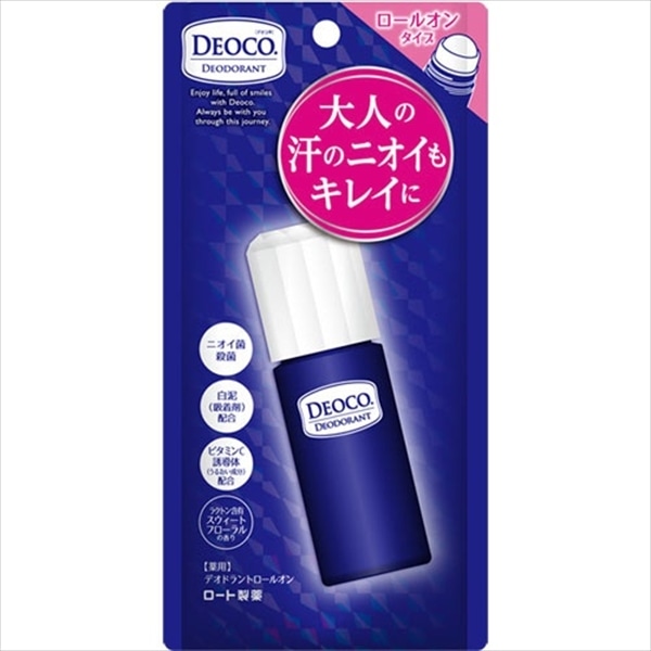 ロート製薬　デオコ　薬用デオドラント　ロールオン　30ML 1個（ご注文単位1個）【直送品】