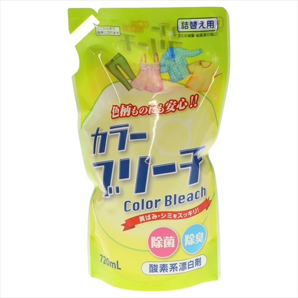 ロケット石鹸　カラーブリーチ　詰替え　720ML 1個（ご注文単位1個）【直送品】