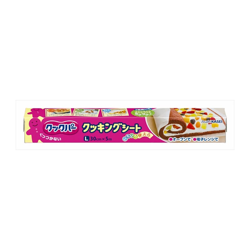 旭化成ホームプロダクツ　クックパー　クッキングシート　Lサイズ　30CM×5M 1個（ご注文単位1個）【直送品】