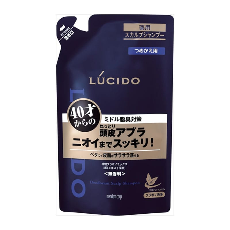 マンダム　ルシード　薬用スカルプデオシャンプー　詰替　380ML 1個（ご注文単位1個）【直送品】